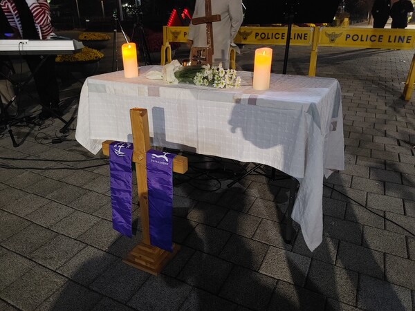 촛불교회 이태원 참사 희생자 추모기도회