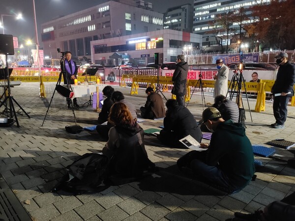 촛불교회 이태원 참사 희생자 추모기도회